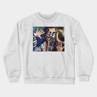 Doctor Sleep "Starvation" portrait (original) Crewneck Sweatshirt